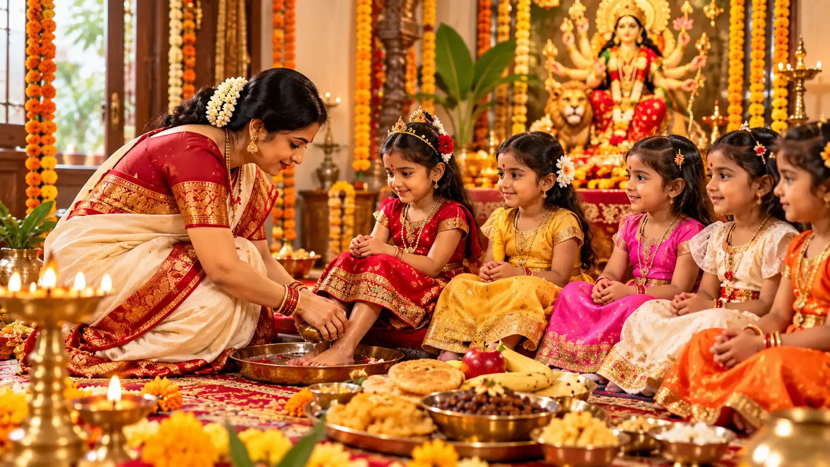 Shardiya_Navratri_2026_kanya_pujan